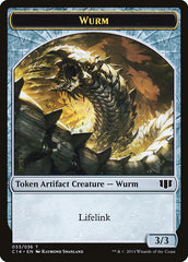 Wurm (033/036) // Goat Double-sided Token [Commander 2014 Tokens] | Gear Gaming Bentonville