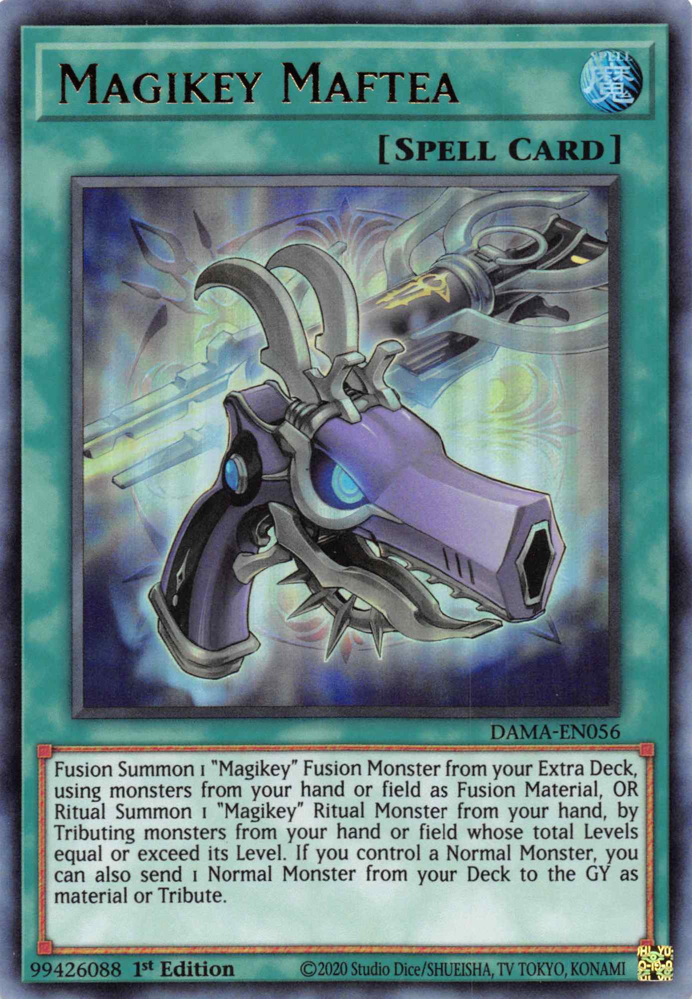 Magikey Maftea [DAMA-EN056] Ultra Rare | Gear Gaming Bentonville