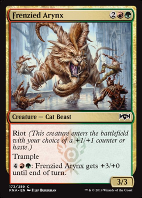 Frenzied Arynx [Ravnica Allegiance] | Gear Gaming Bentonville