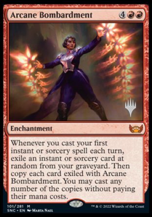 Arcane Bombardment (Promo Pack) [Streets of New Capenna Promos] | Gear Gaming Bentonville