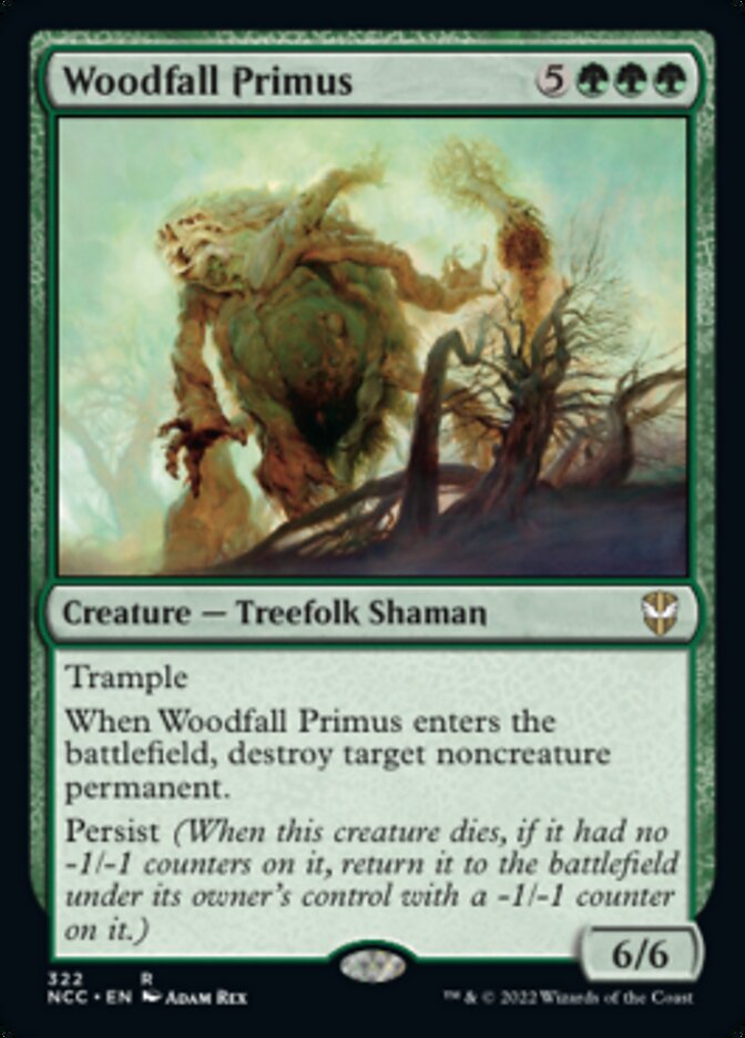 Woodfall Primus [Streets of New Capenna Commander] | Gear Gaming Bentonville