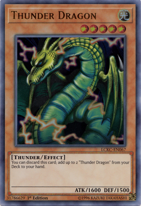 Thunder Dragon [LCKC-EN067] Ultra Rare | Gear Gaming Bentonville