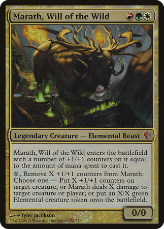 Marath, Will of the Wild (Commander 2013) [Oversize Cards] | Gear Gaming Bentonville