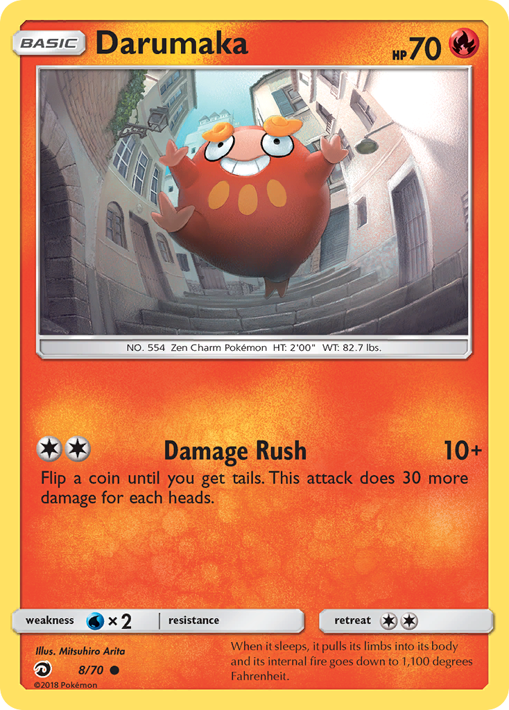 Darumaka (8/70) [Sun & Moon: Dragon Majesty] | Gear Gaming Bentonville