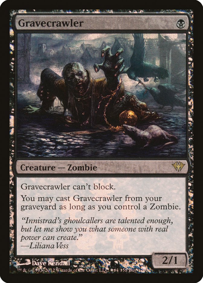 Gravecrawler (Buy-A-Box) [Dark Ascension Promos] | Gear Gaming Bentonville