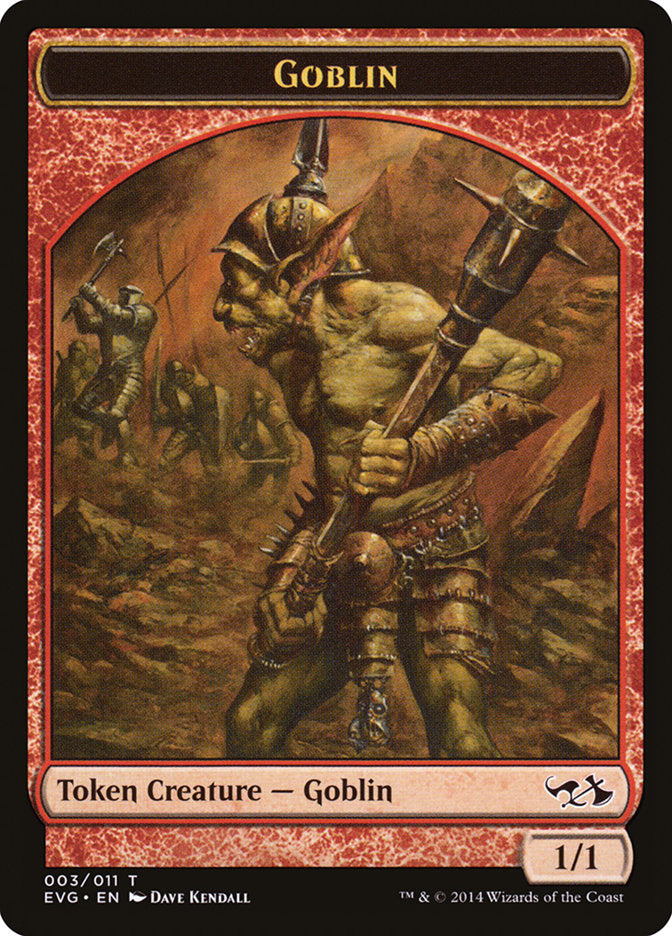 Goblin Token (Elves vs. Goblins) [Duel Decks Anthology Tokens] | Gear Gaming Bentonville