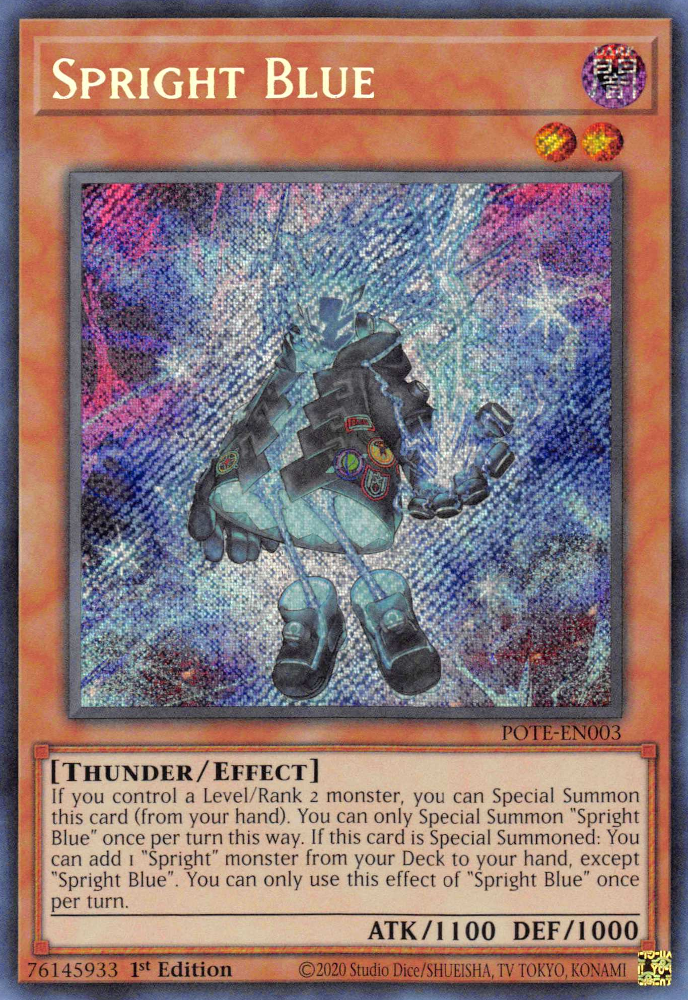 Spright Blue [POTE-EN003] Secret Rare | Gear Gaming Bentonville