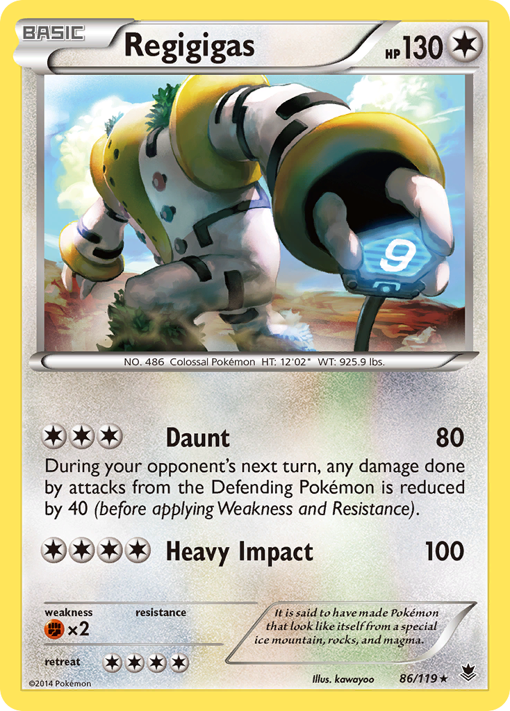 Regigigas (86/119) [XY: Phantom Forces] | Gear Gaming Bentonville