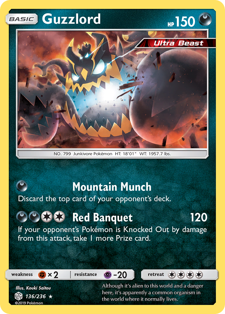 Guzzlord (136/236) [Sun & Moon: Cosmic Eclipse] | Gear Gaming Bentonville