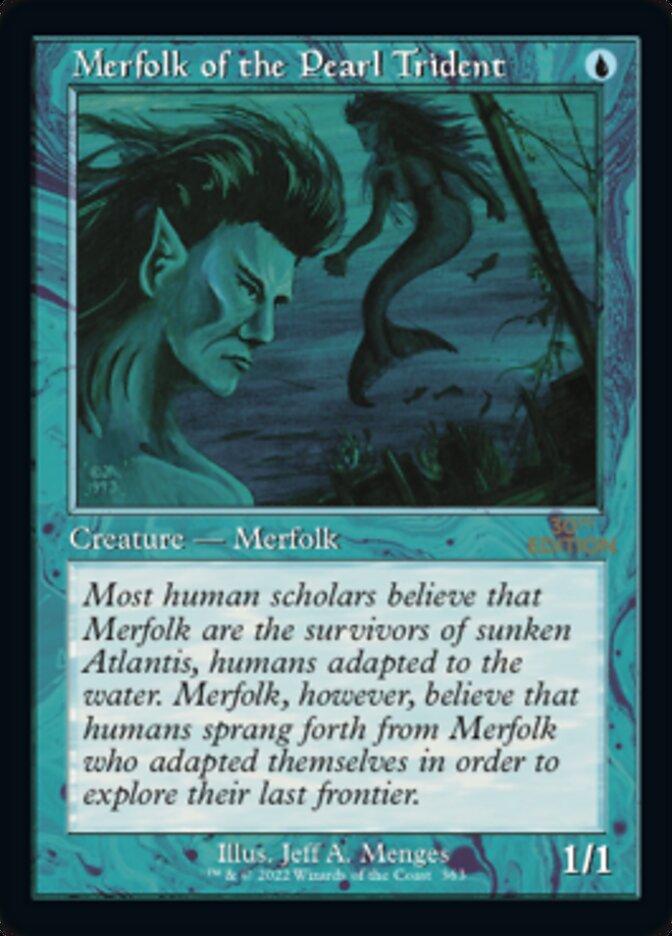 Merfolk of the Pearl Trident (Retro) [30th Anniversary Edition] | Gear Gaming Bentonville