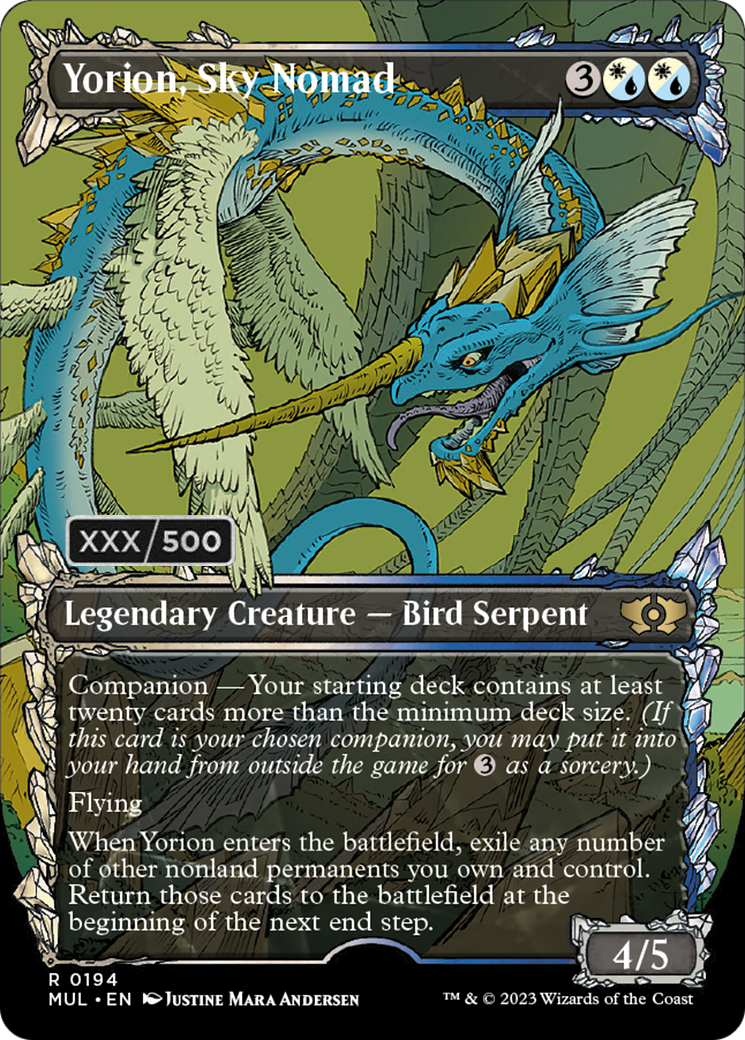 Yorion, Sky Nomad (Serialized) [Multiverse Legends] | Gear Gaming Bentonville