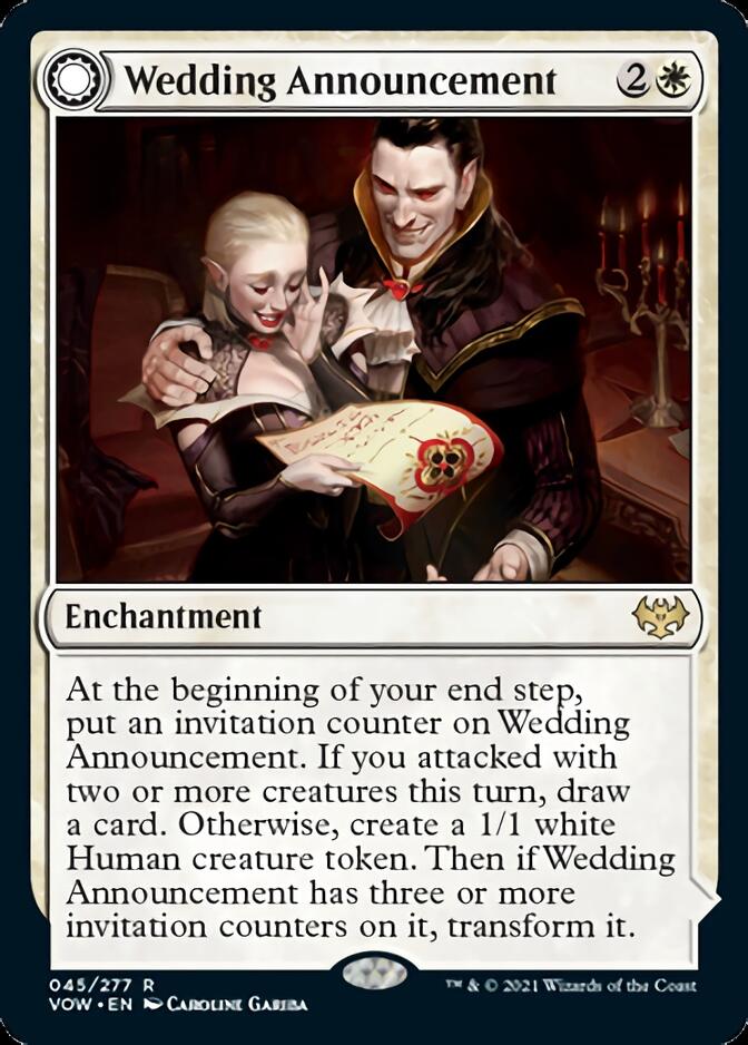 Wedding Announcement // Wedding Festivity [Innistrad: Crimson Vow] | Gear Gaming Bentonville