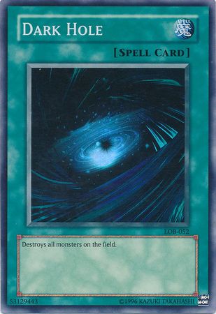Dark Hole (Spell) [LOB-052] Super Rare | Gear Gaming Bentonville