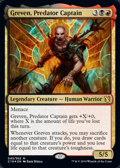 Greven, Predator Captain [Commander 2019] | Gear Gaming Bentonville