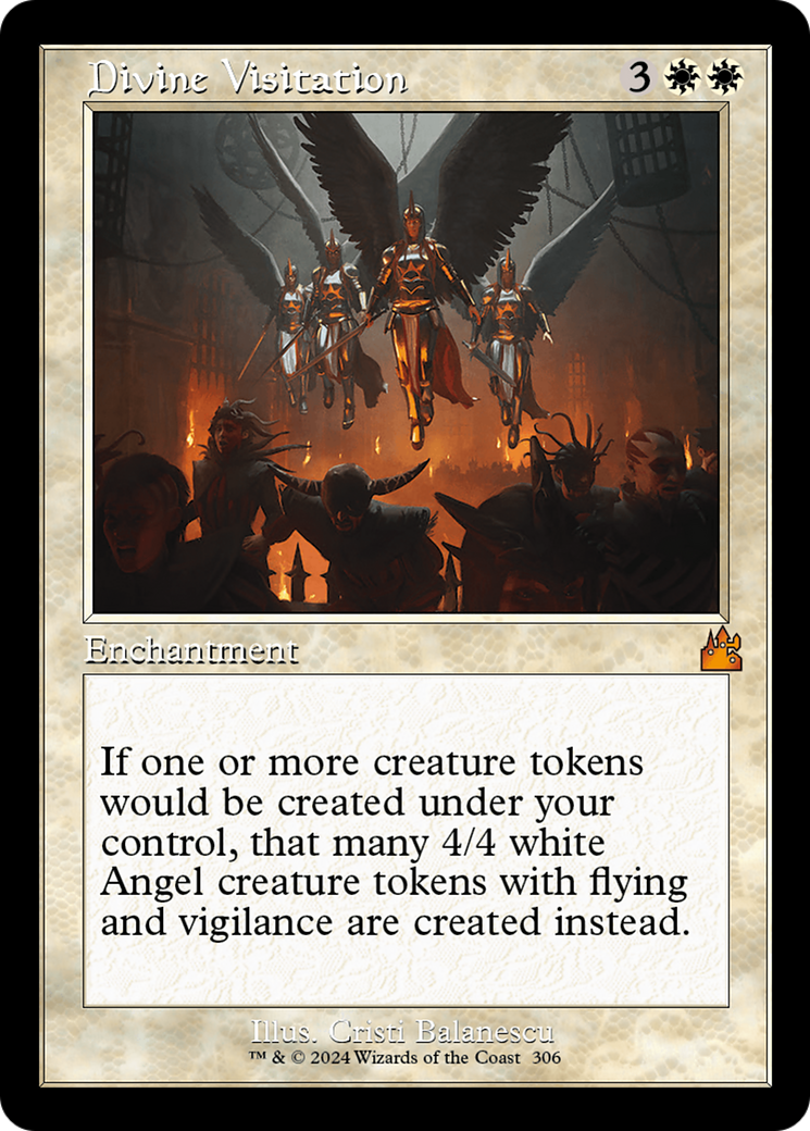 Divine Visitation (Retro Frame) [Ravnica Remastered] | Gear Gaming Bentonville