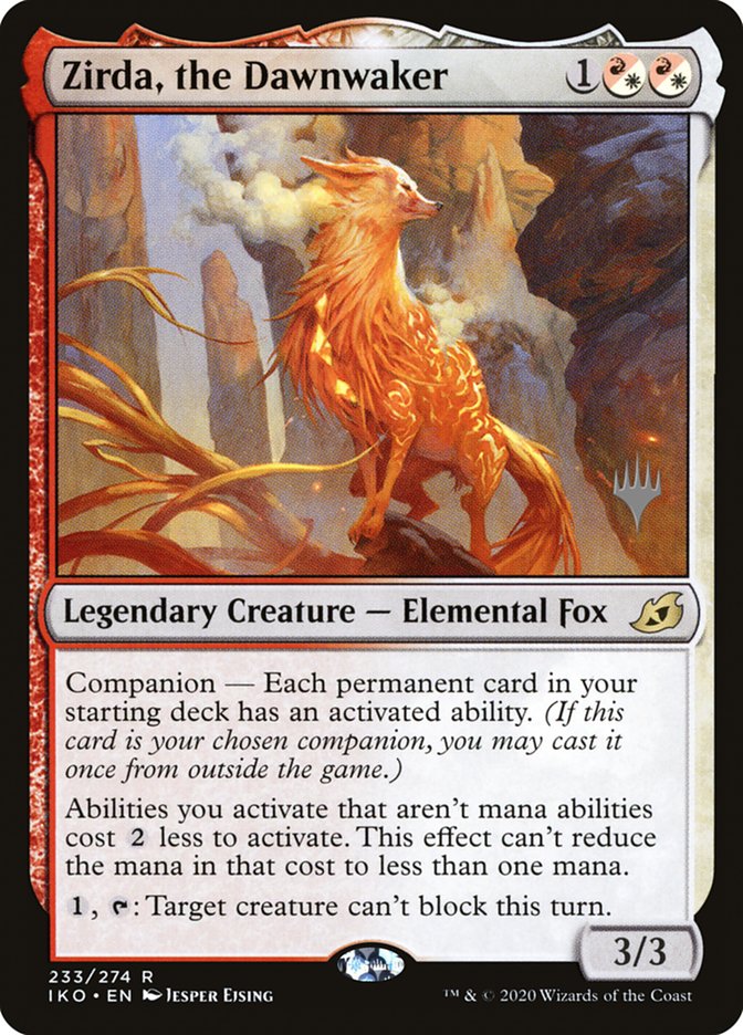 Zirda, the Dawnwaker (Promo Pack) [Ikoria: Lair of Behemoths Promos] | Gear Gaming Bentonville