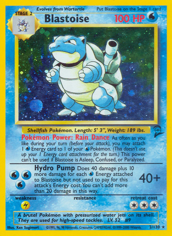 Blastoise (2/130) [Base Set 2] | Gear Gaming Bentonville