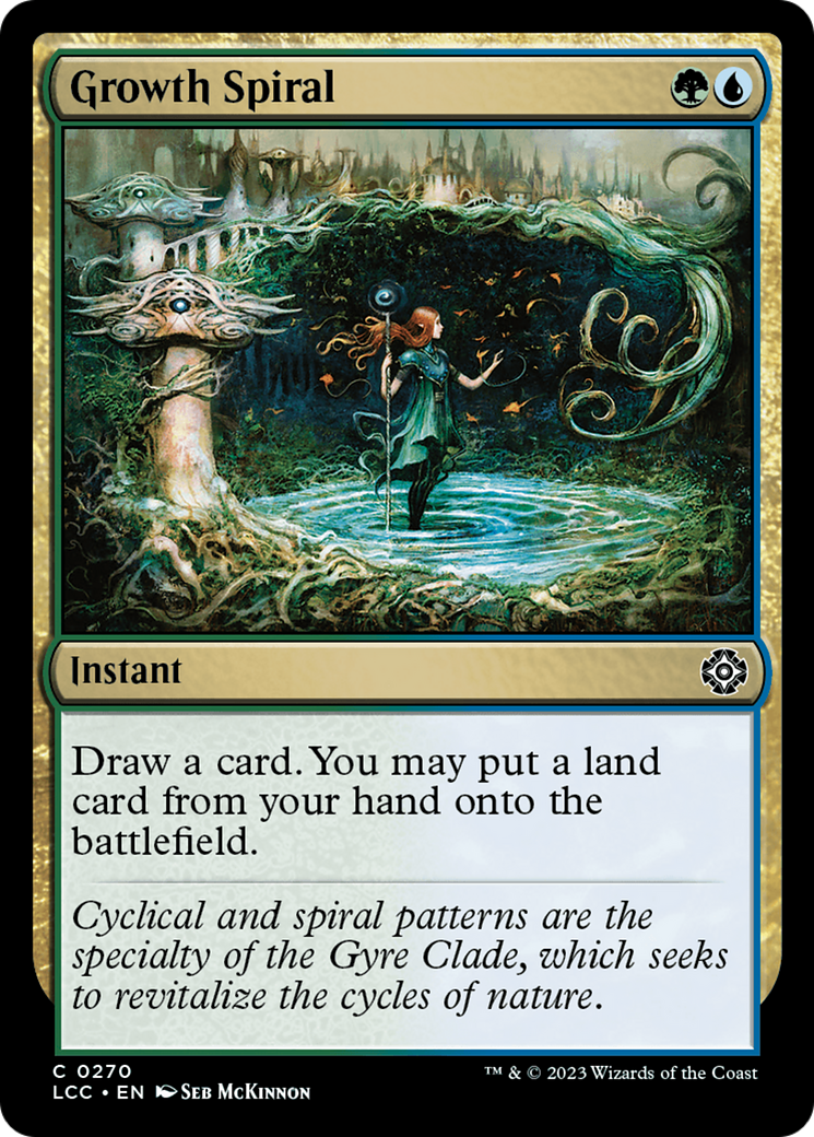 Growth Spiral [The Lost Caverns of Ixalan Commander] | Gear Gaming Bentonville