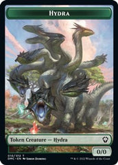 Snake // Hydra Double-sided Token [Dominaria United Commander Tokens] | Gear Gaming Bentonville