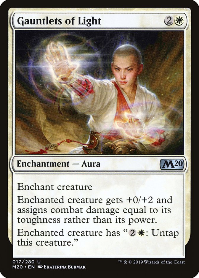 Gauntlets of Light [Core Set 2020] | Gear Gaming Bentonville