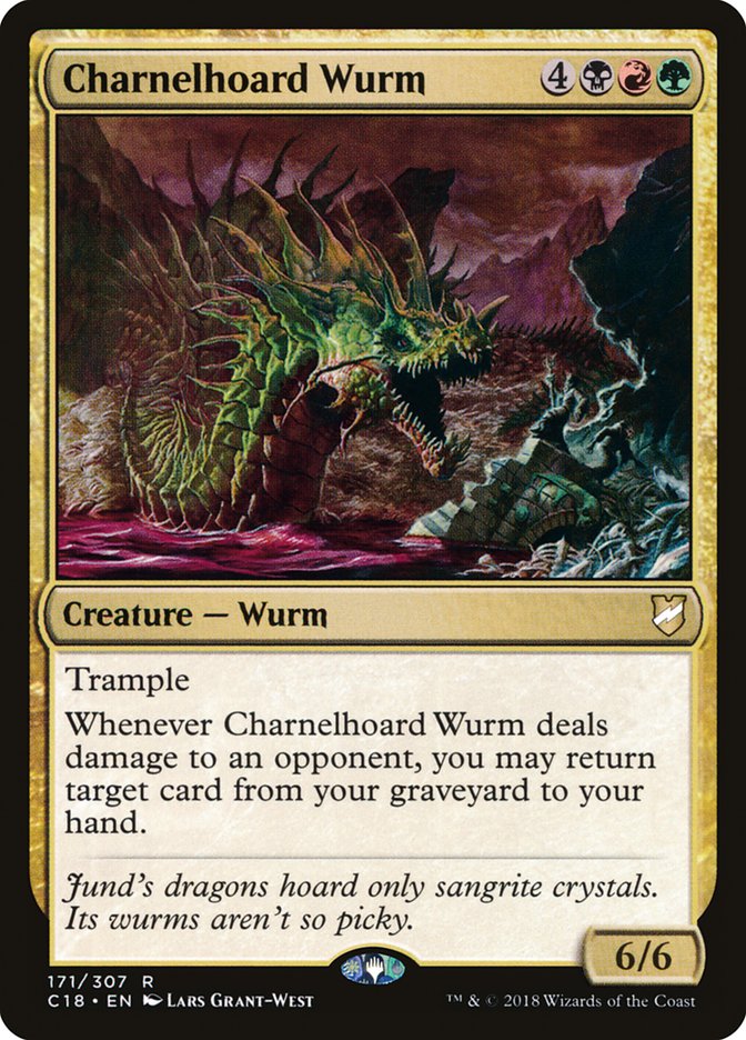 Charnelhoard Wurm [Commander 2018] | Gear Gaming Bentonville