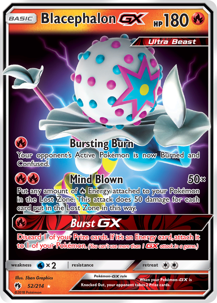 Blacephalon GX (52/214) [Sun & Moon: Lost Thunder] | Gear Gaming Bentonville