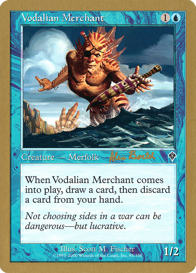 Vodalian Merchant (Alex Borteh) [World Championship Decks 2001] | Gear Gaming Bentonville