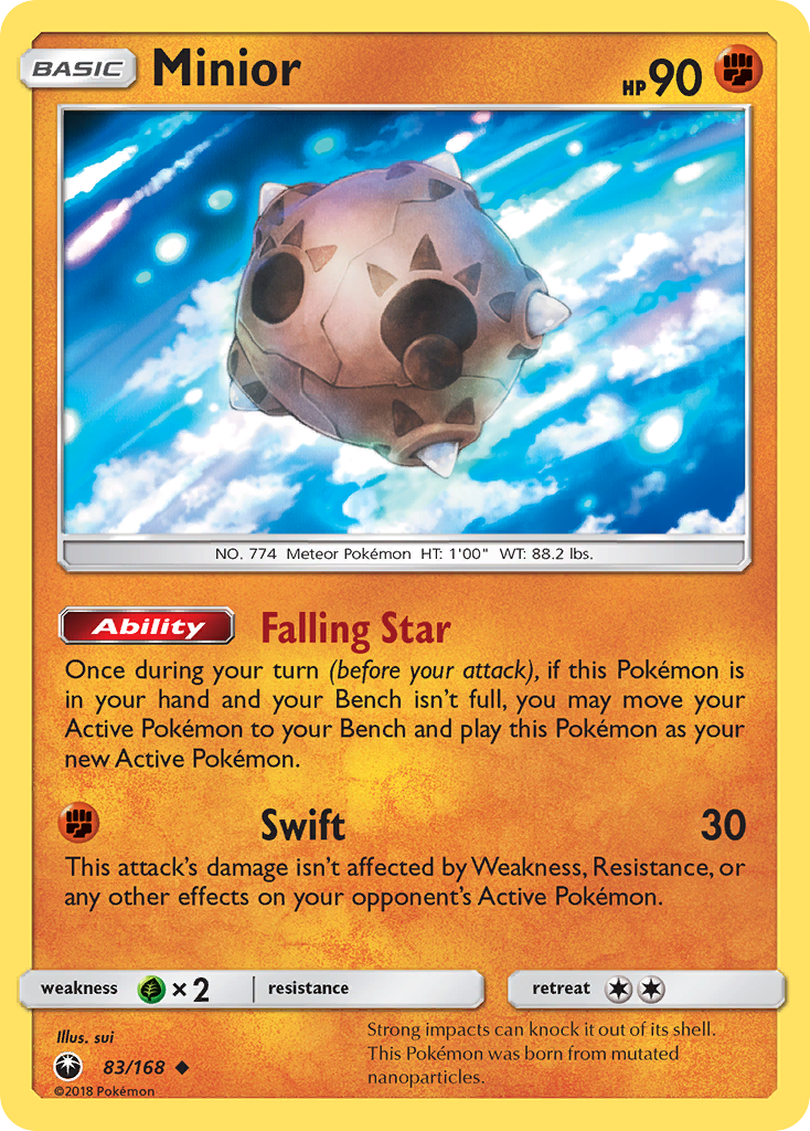 Minior (83/168) [Sun & Moon: Celestial Storm] | Gear Gaming Bentonville