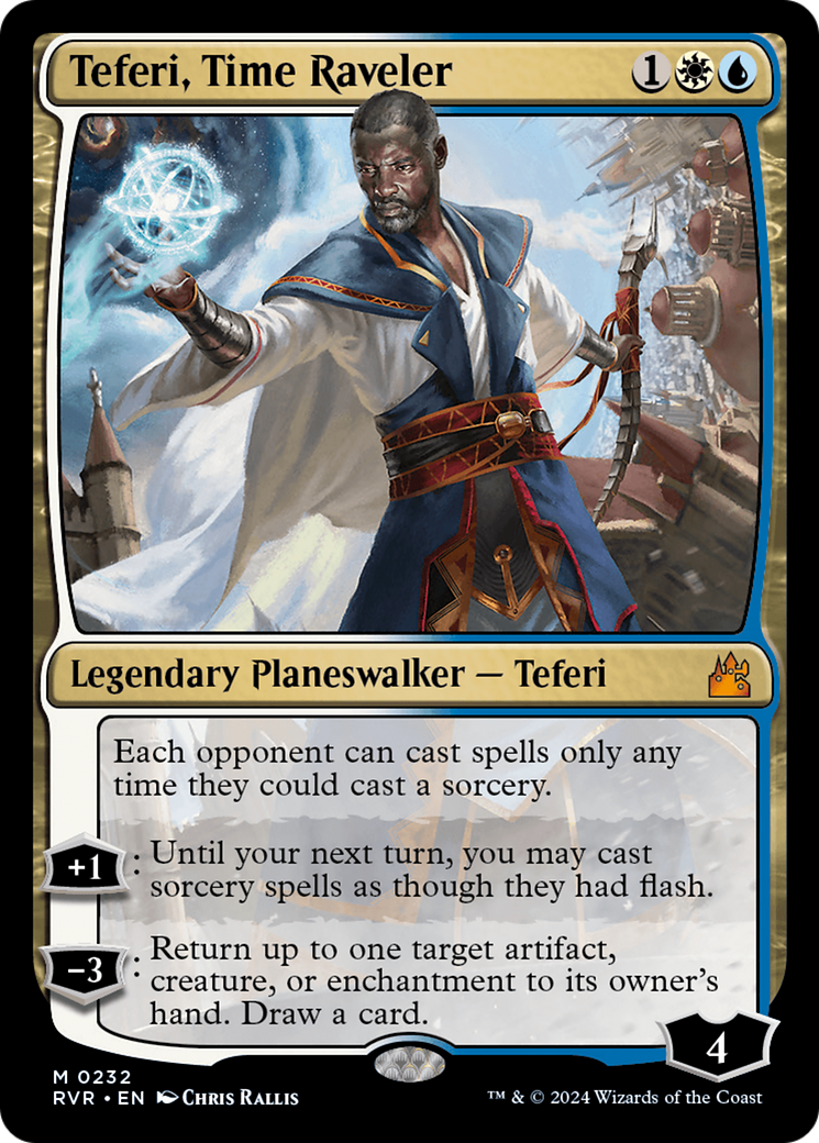 Teferi, Time Raveler [Ravnica Remastered] | Gear Gaming Bentonville