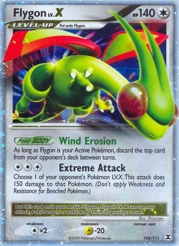 Flygon LV.X (105/111) [Platinum: Rising Rivals] | Gear Gaming Bentonville