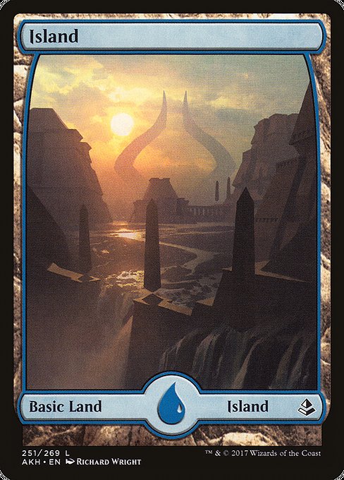 Island (251) - Full Art [Amonkhet] | Gear Gaming Bentonville