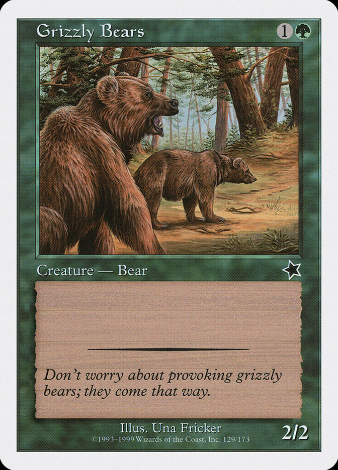 Grizzly Bears [Starter 1999] | Gear Gaming Bentonville