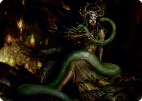 Saryth, the Viper's Fang Art Card [Innistrad: Midnight Hunt Art Series] | Gear Gaming Bentonville