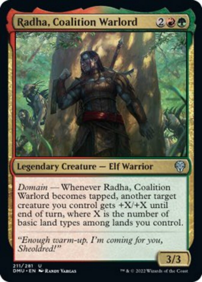 Radha, Coalition Warlord [Dominaria United] | Gear Gaming Bentonville