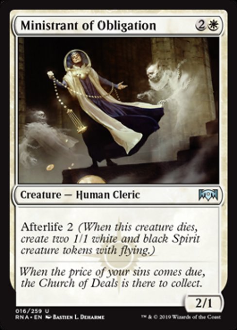 Ministrant of Obligation [Ravnica Allegiance] | Gear Gaming Bentonville