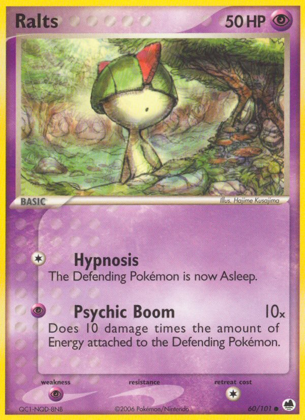 Ralts (60/101) [EX: Dragon Frontiers] | Gear Gaming Bentonville