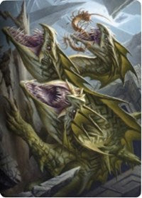 Grakmaw, Skyclave Ravager Art Card [Zendikar Rising Art Series] | Gear Gaming Bentonville