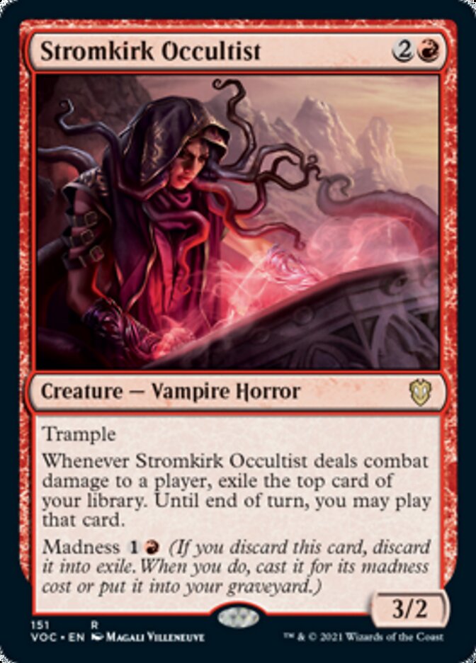 Stromkirk Occultist [Innistrad: Crimson Vow Commander] | Gear Gaming Bentonville