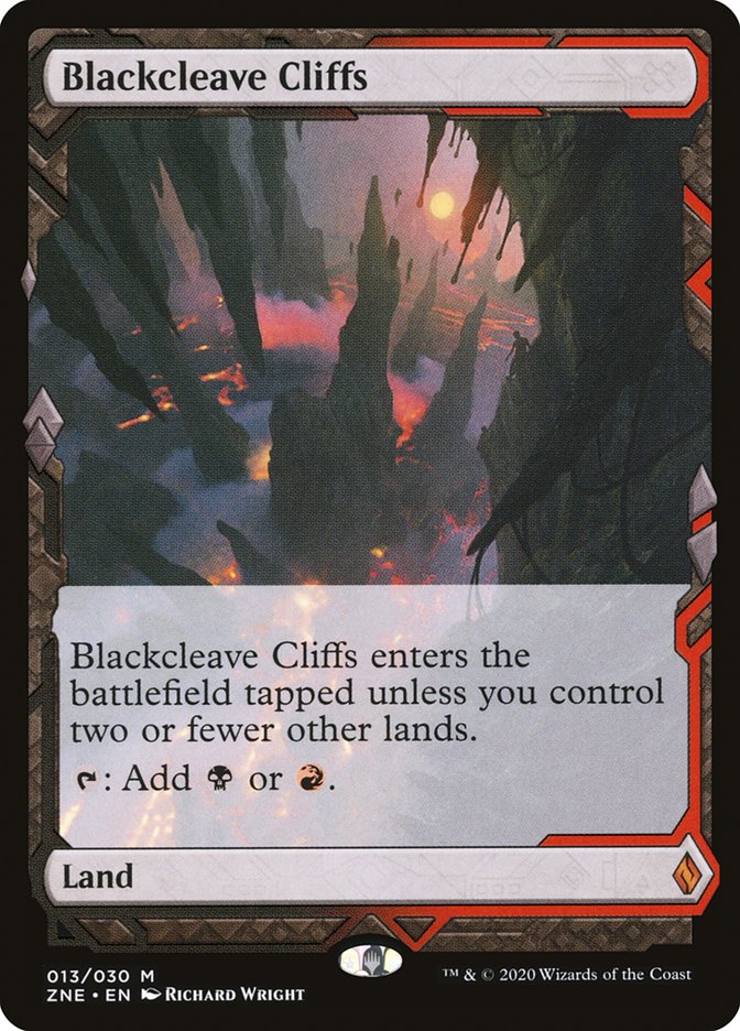 Blackcleave Cliffs [Zendikar Rising Expeditions] | Gear Gaming Bentonville