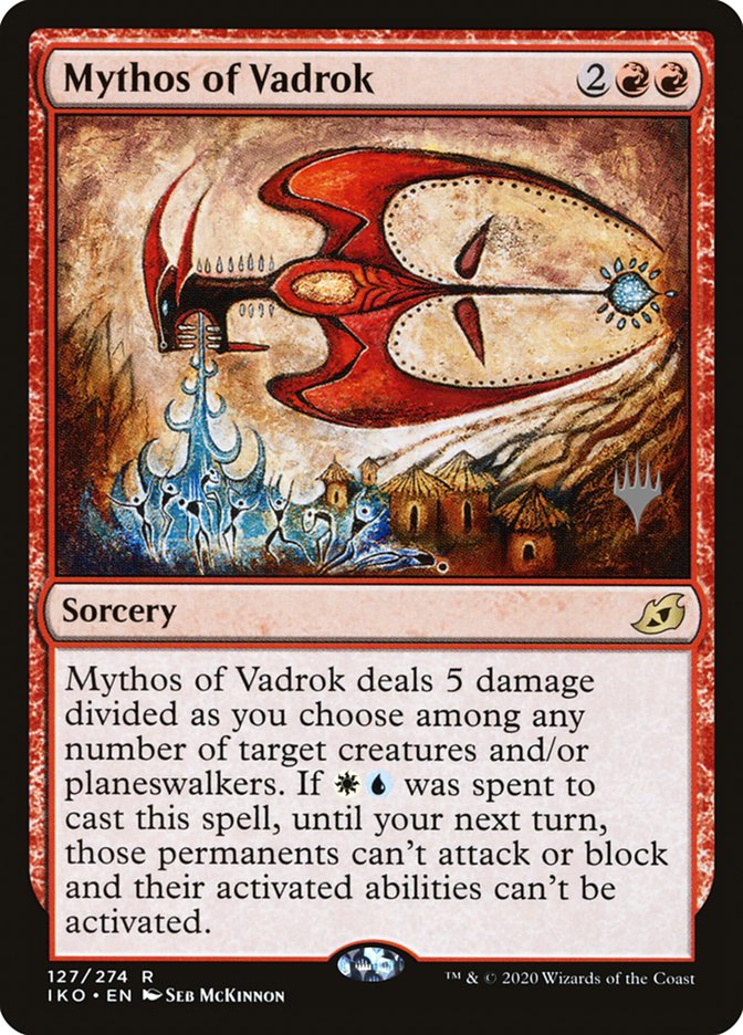 Mythos of Vadrok (Promo Pack) [Ikoria: Lair of Behemoths Promos] | Gear Gaming Bentonville