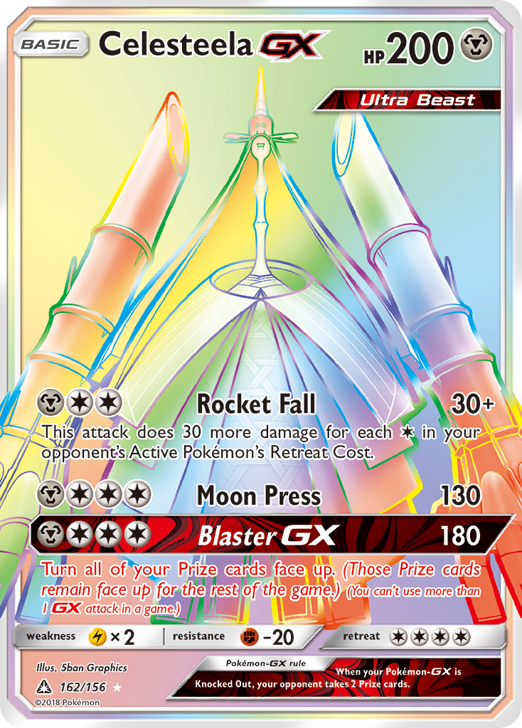 Celesteela GX (162/156) [Sun & Moon: Ultra Prism] | Gear Gaming Bentonville