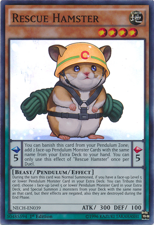 Rescue Hamster [NECH-EN039] Super Rare | Gear Gaming Bentonville