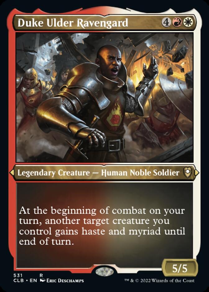 Duke Ulder Ravengard (Foil Etched) [Commander Legends: Battle for Baldur's Gate] | Gear Gaming Bentonville