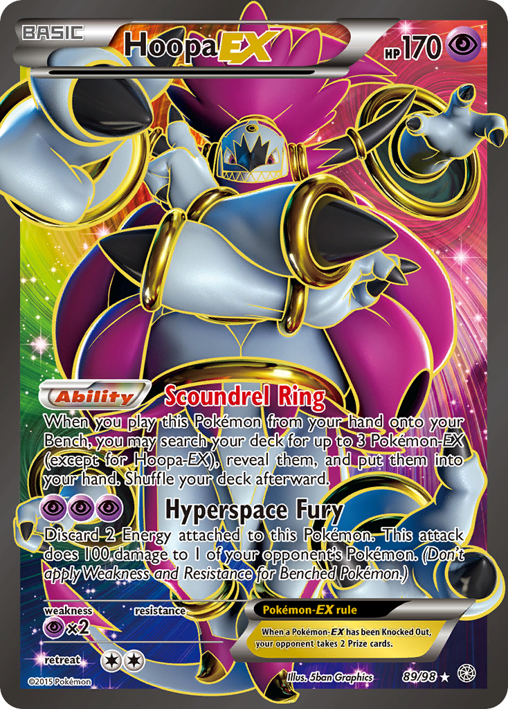 Hoopa EX (89/98) [XY: Ancient Origins] | Gear Gaming Bentonville