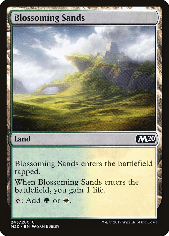 Blossoming Sands [Core Set 2020] | Gear Gaming Bentonville