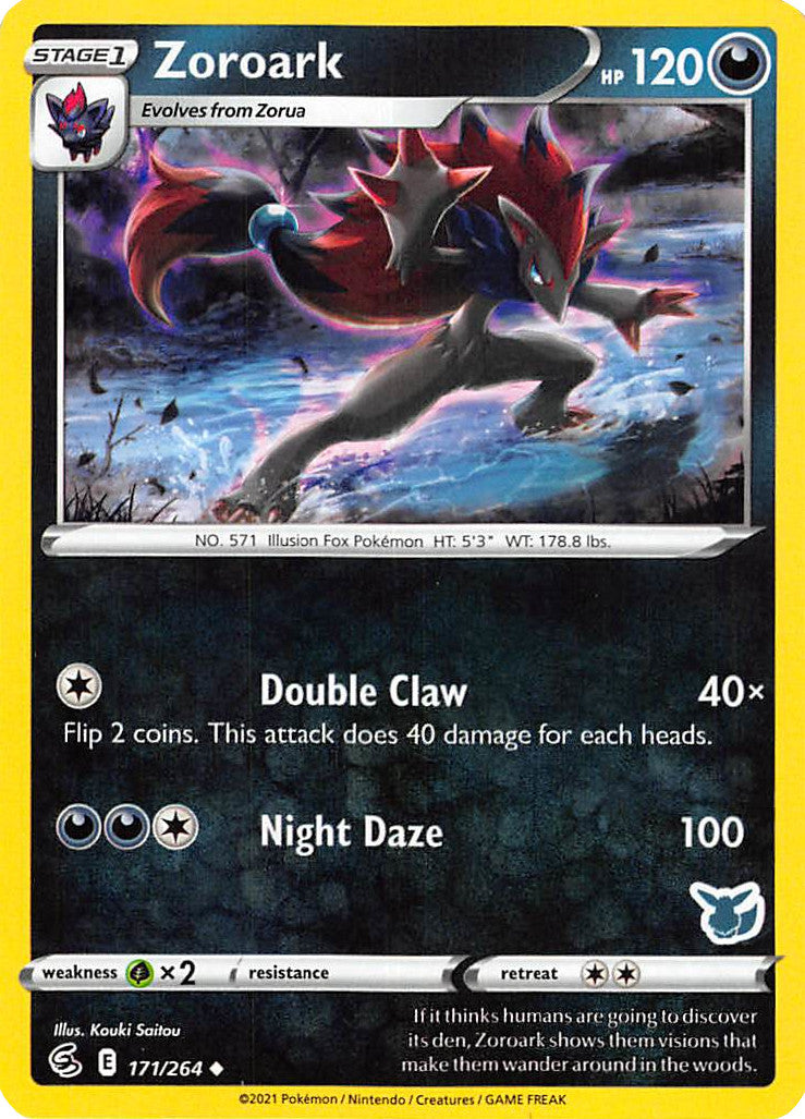 Zoroark (171/264) (Eevee Deck) [Battle Academy 2022] | Gear Gaming Bentonville