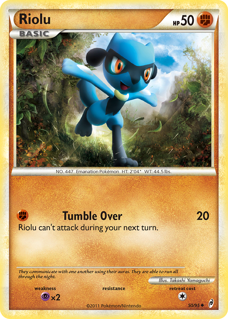 Riolu (50/95) [HeartGold & SoulSilver: Call of Legends] | Gear Gaming Bentonville