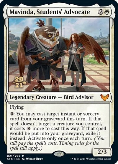 Mavinda, Students' Advocate [Strixhaven: School of Mages Prerelease Promos] | Gear Gaming Bentonville