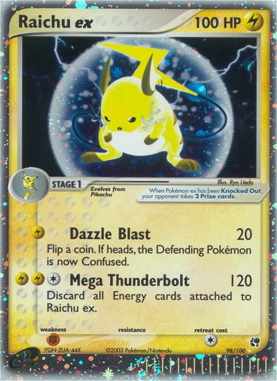 Raichu ex (98/100) [EX: Sandstorm] | Gear Gaming Bentonville