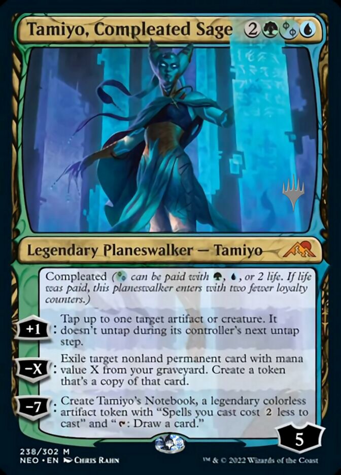 Tamiyo, Compleated Sage (Promo Pack) [Kamigawa: Neon Dynasty Promos] | Gear Gaming Bentonville